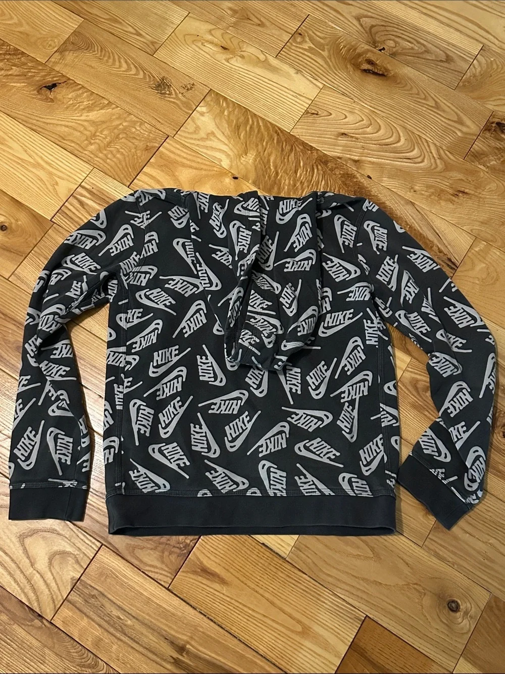 Nike Kids Hoodie & Joggers Set, Gray, XL